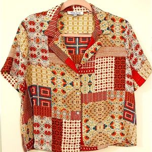 Multicolor/patterned Rose & Olive shirt